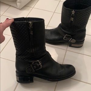 Vince Camuto black boots